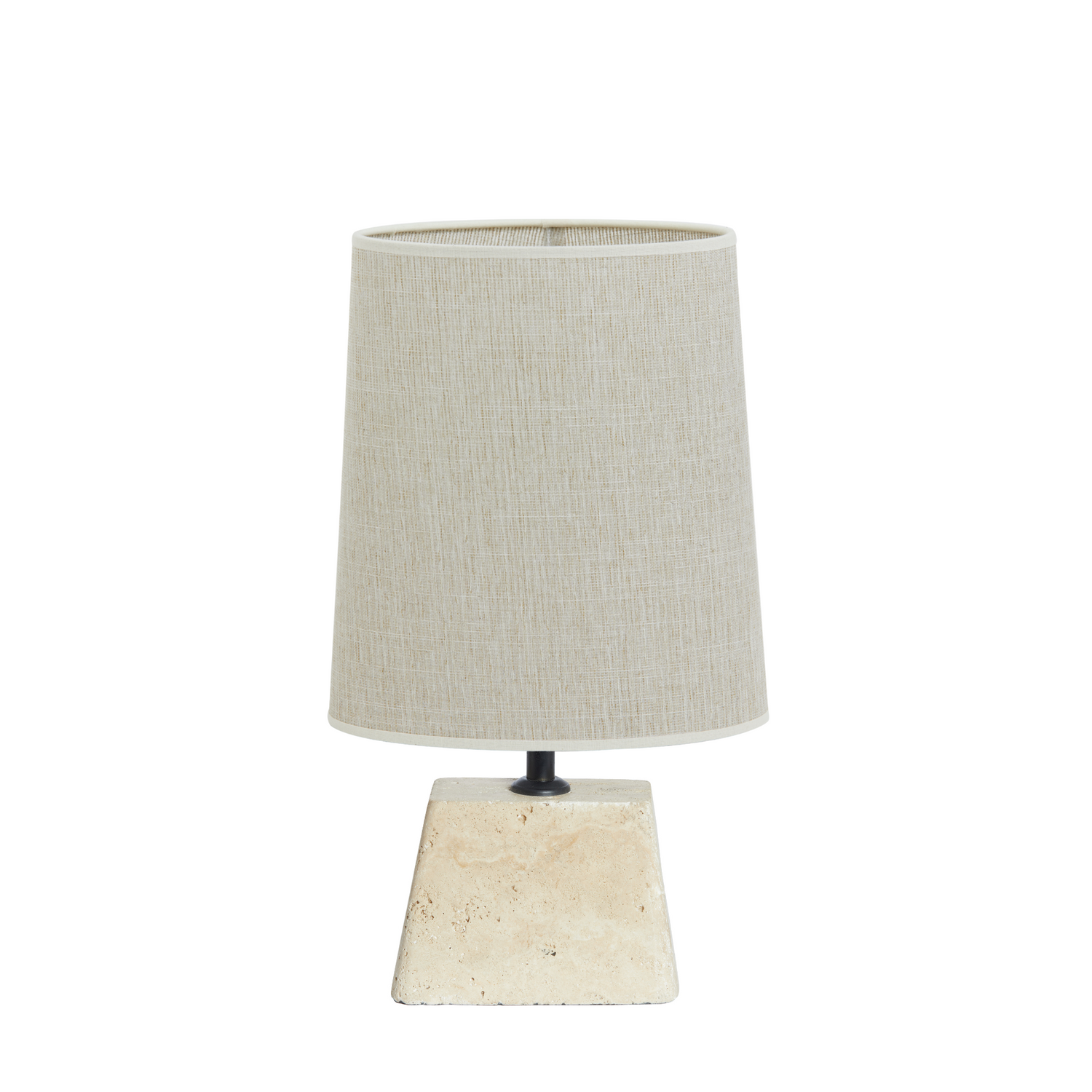 Light & Living Tafellamp Kardan|Breska - Zand|Wit - 25x21x49cm