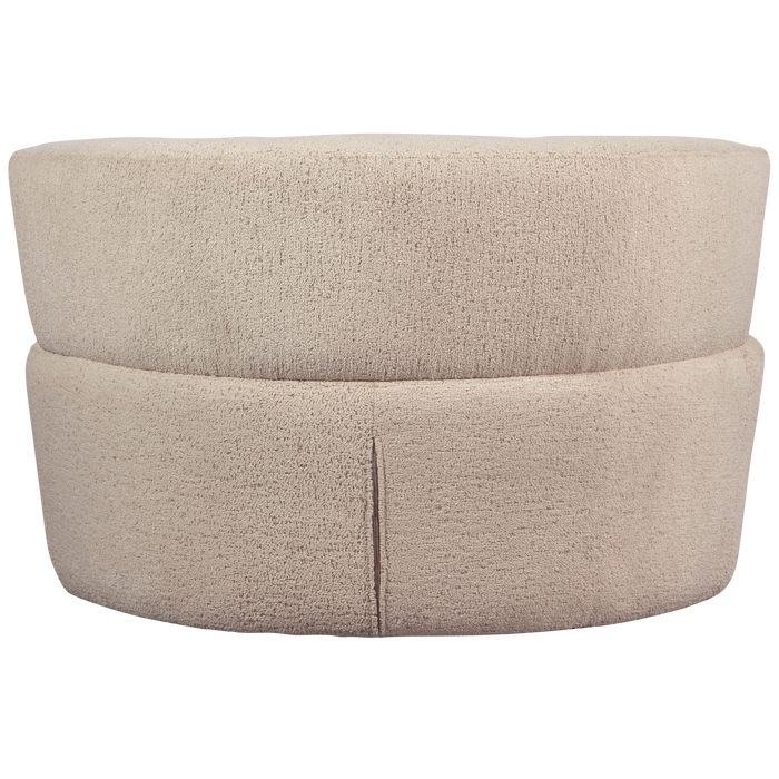 WOOOD Boris Fauteuil - Polyester - Warm Zand - 70x103x80