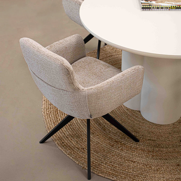 Kick draaistoel Niek - Beige