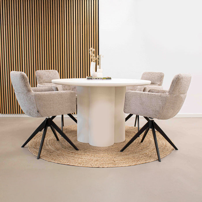 Kick draaistoel Niek - Beige