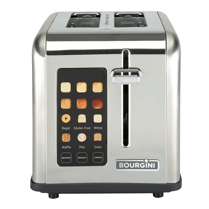 Bourgini Digital Toaster – 2 Sleuven – Display – 6 Warmtestanden