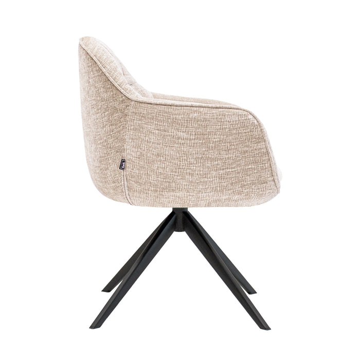 Kick draaistoel Stan - Beige