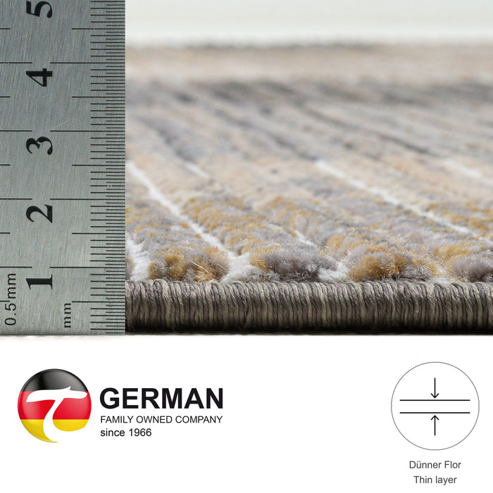 Gino Falcone Corduletta Vloerkleed 240 x 340 cm - Beige