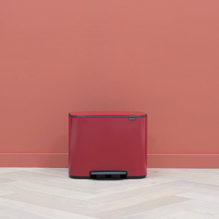 Brabantia Bo Pedaalemmer 34 Liter (11+23 Liter)