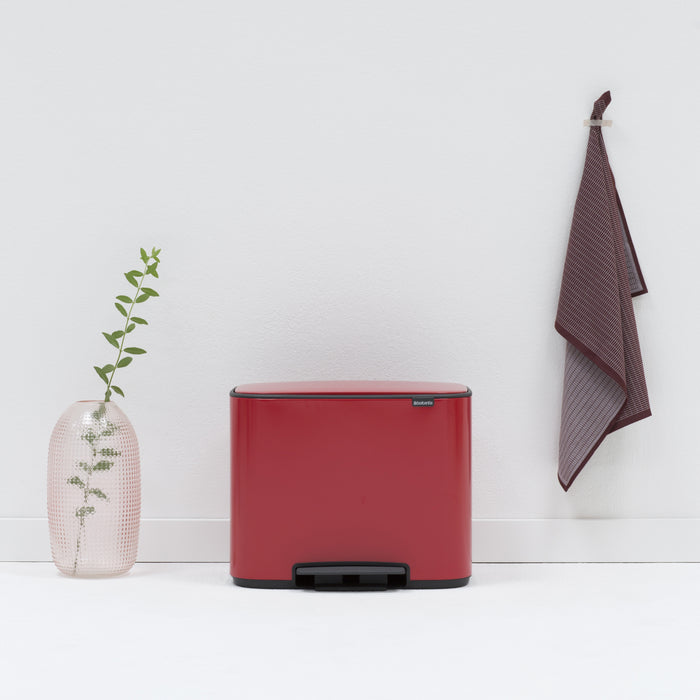 Brabantia Bo Pedaalemmer 34 Liter (11+23 Liter)