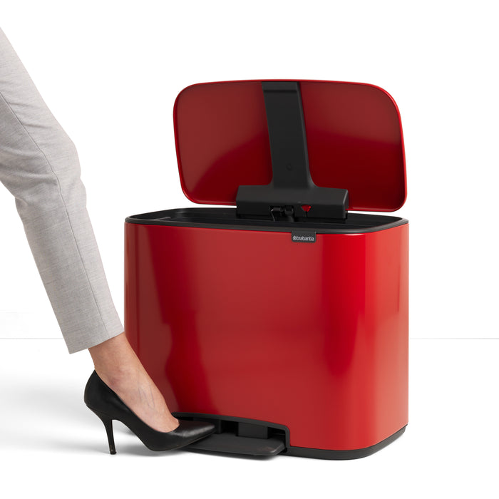 Brabantia Bo Pedaalemmer 34 Liter (11+23 Liter)
