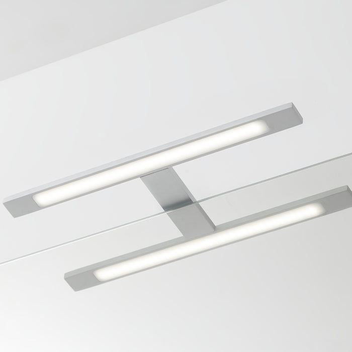 Tiger Ancis LED Spiegellamp 40 cm 4000K Aluminium