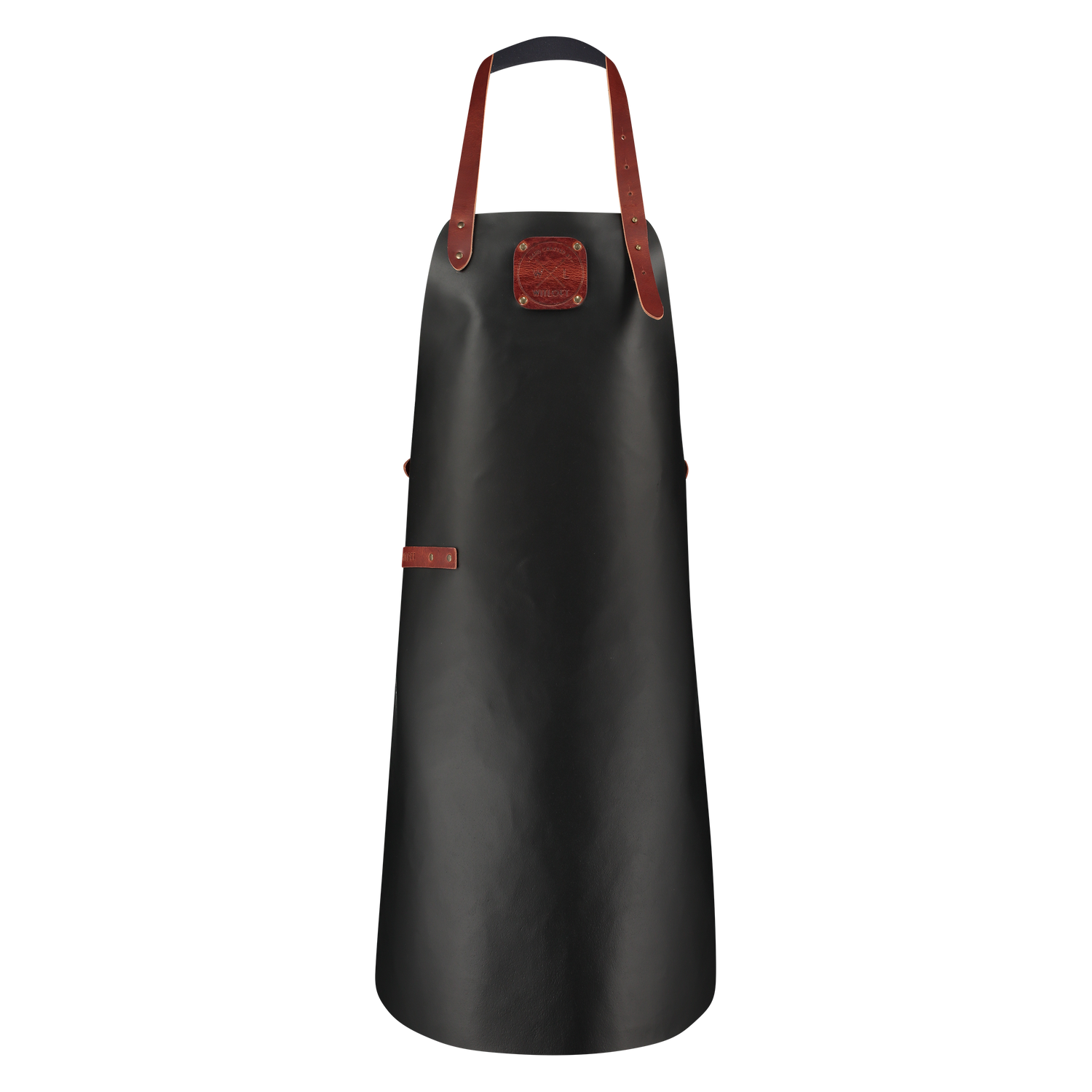 Witloft Leren Schort -  Black