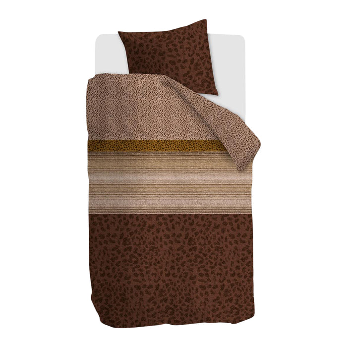 Beddinghouse Feis Dekbedovertrek 140 x 220 cm - Terra