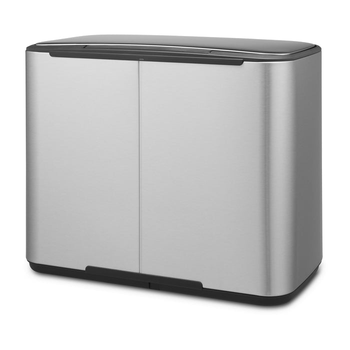 Brabantia Bo Pedaalemmer 11 + 23 L - Zilver