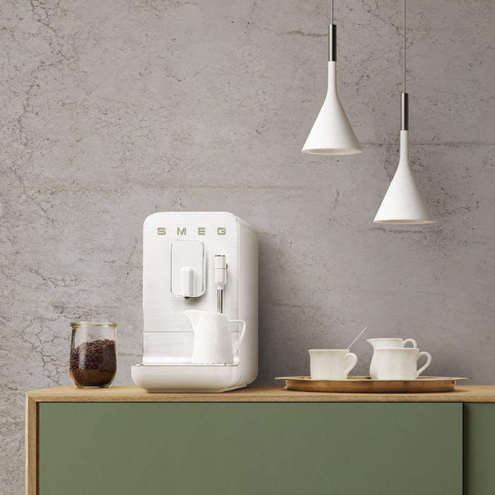 Smeg espressomachine medium, mat wit