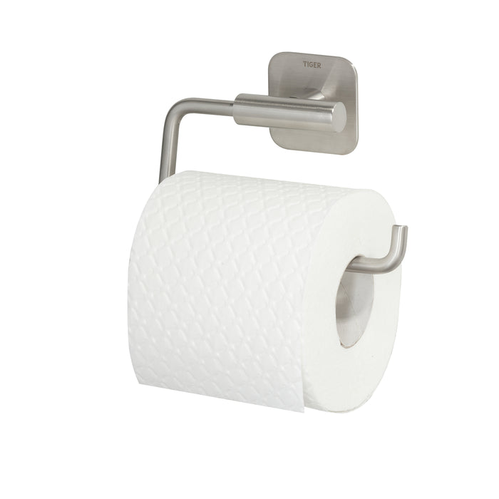 Tiger Colar Toiletrolhouder zonder Klep - RVS Geborsteld