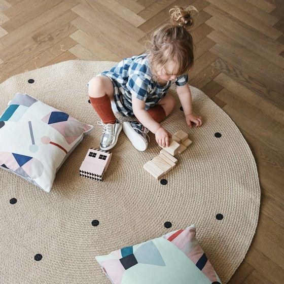 Ferm Living Jute Vloerkleed Ø 100 cm