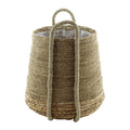 Van der Leeden Abaca Plantenmand Ø 48 cm - Naturel