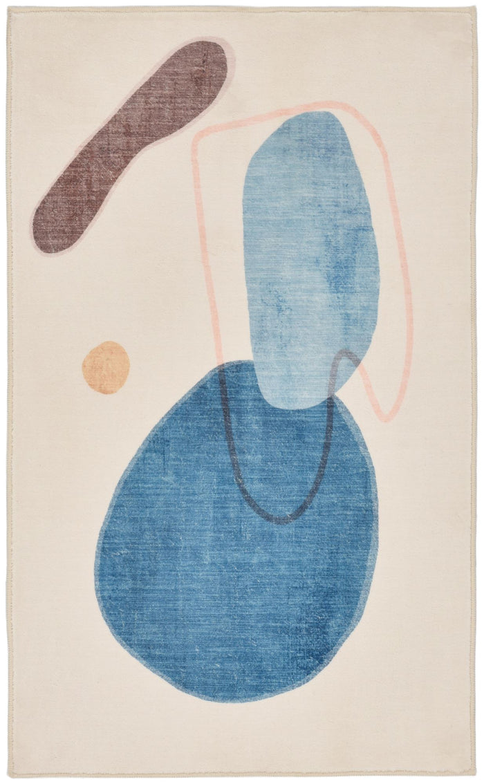 Gino Falcone Ariella Badmat 50 x 60 cm - Blauw