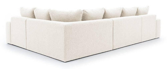 NADUVI Collection U-bank Monteri rechts bouclé modulair