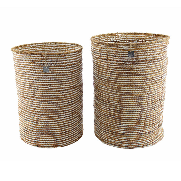 Van der Leeden Line Plantenmand Ø 45 cm - Naturel