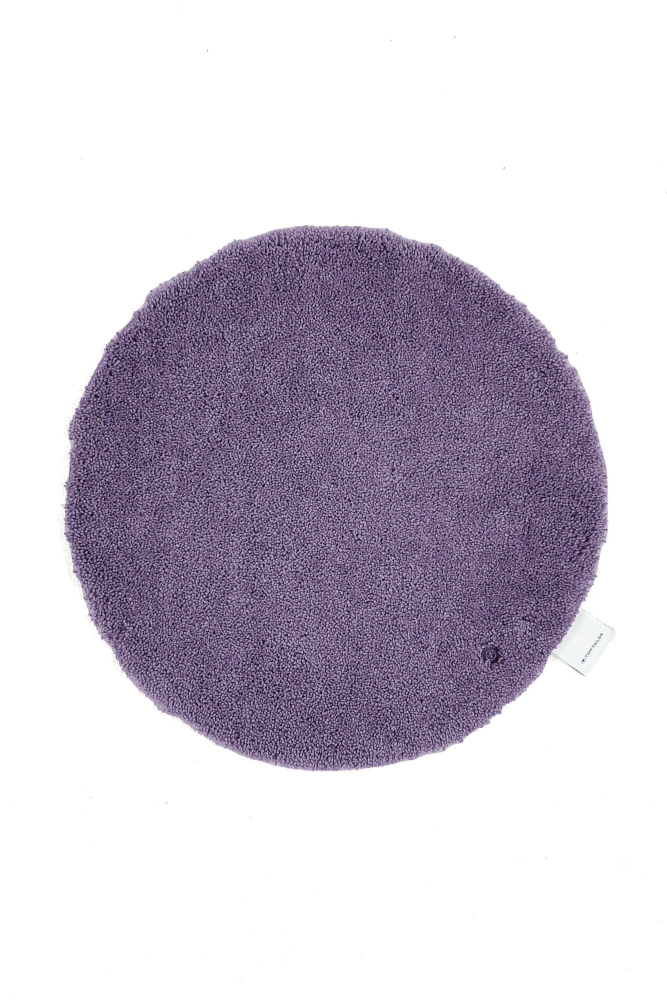 Tom Tailor Cozy Bath Badmat Ø 60 cm - Paars