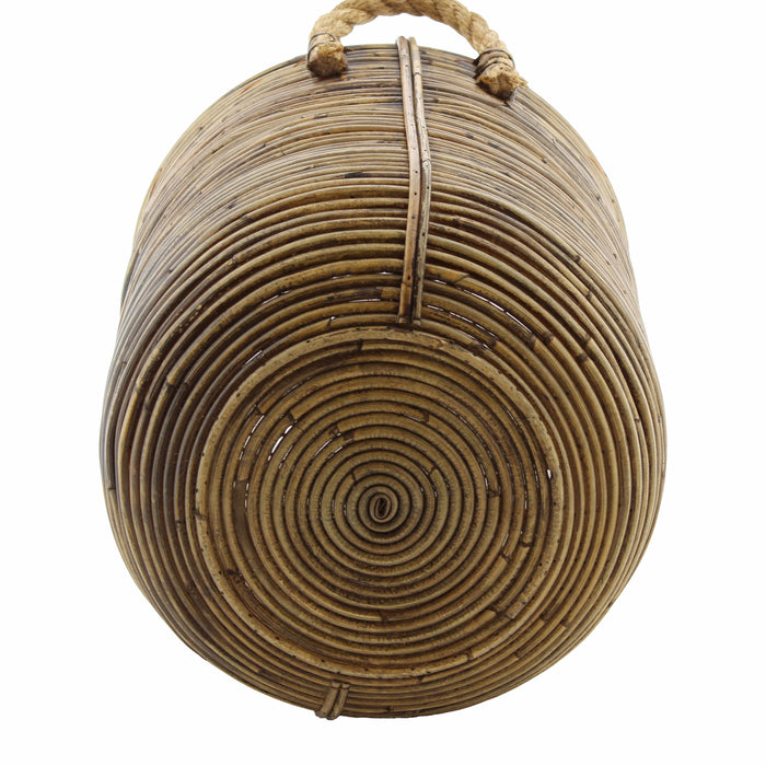 Van der Leeden Stripe Opbergmand Ø 40 cm - Bronze