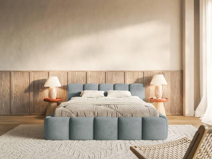 NADUVI Collection Bedframe Chloe laag 180 x 200 cm velvet met