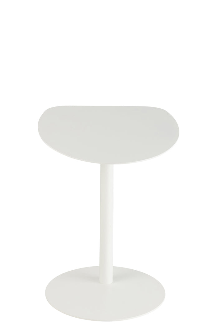 J-Line bijzettafel Ice - metaal - wit