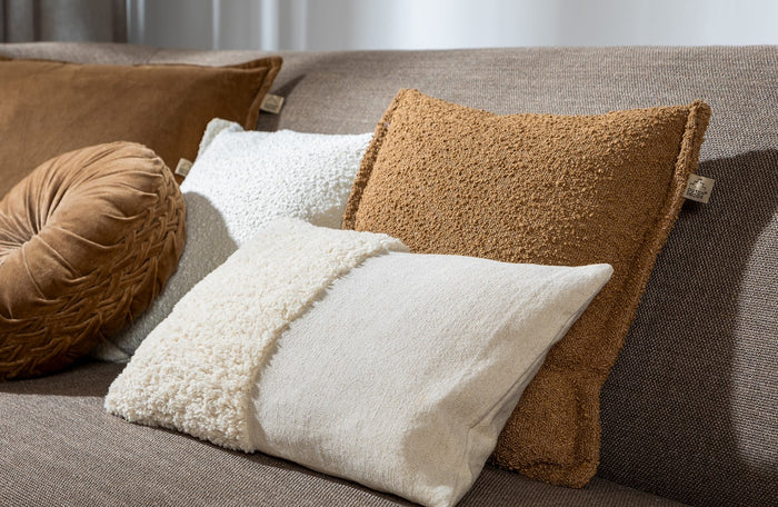 Dutch Decor kussenhoes OTIS - 45x45 cm Tobacco Brown