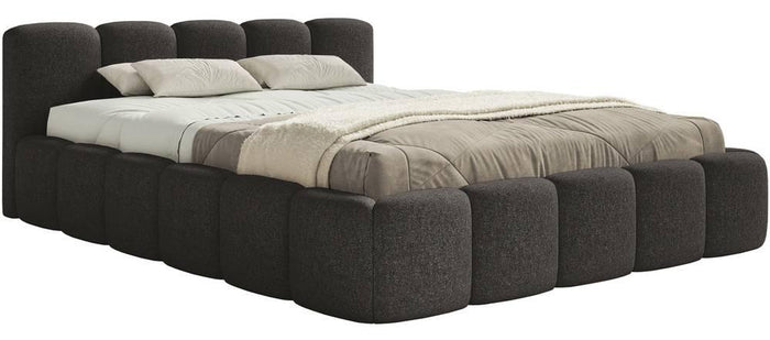 NADUVI Collection Bedframe Chloe laag 140 x 200 cm chenille