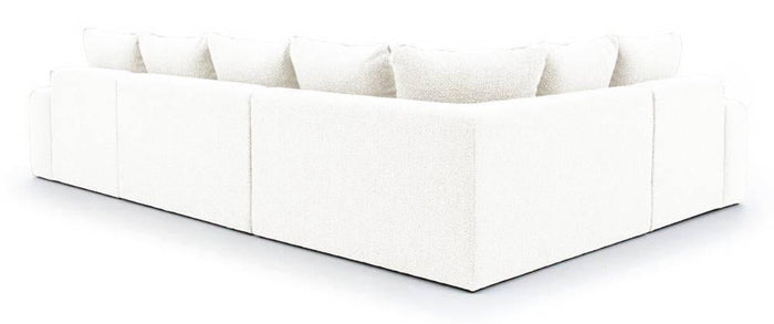 NADUVI Collection U-bank Monteri links bouclé modulair