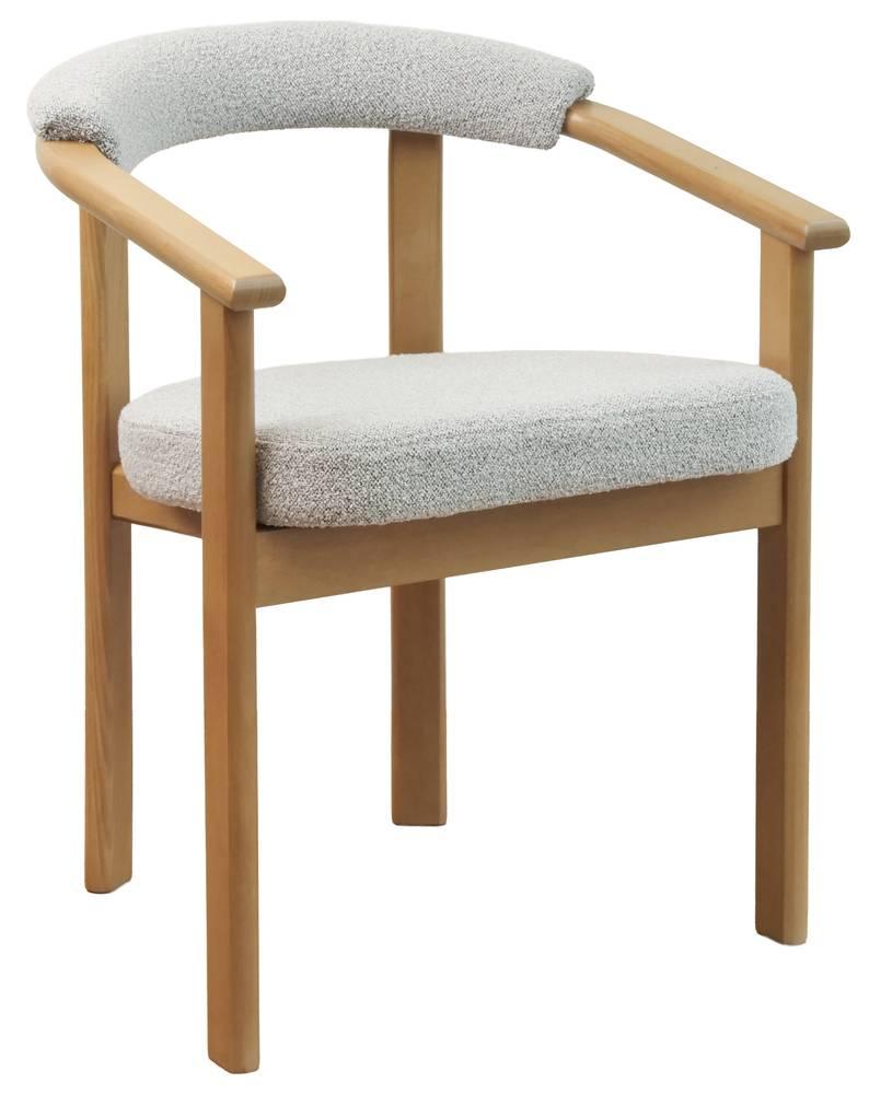 NADUVI Collection Eetkamerstoel Finlee bouclé