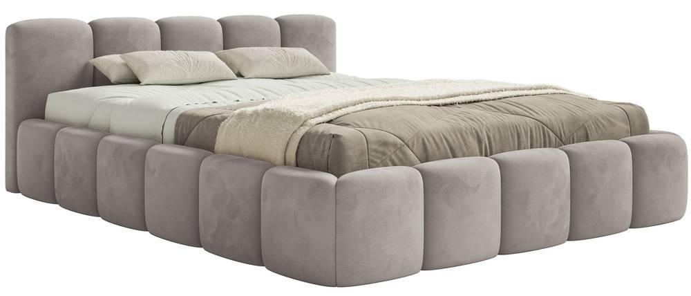 NADUVI Collection Bedframe Chloe laag 200 x 200 cm velvet