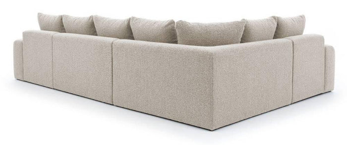 NADUVI Collection U-bank Monteri links bouclé modulair