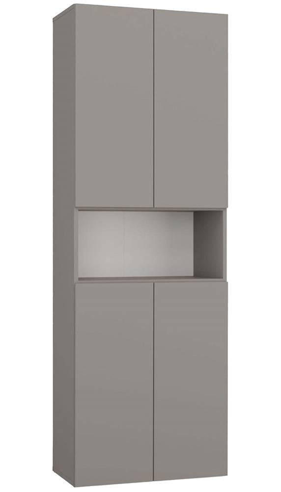 NADUVI Collection Badkamerkast Nolo met wasmand en open vak