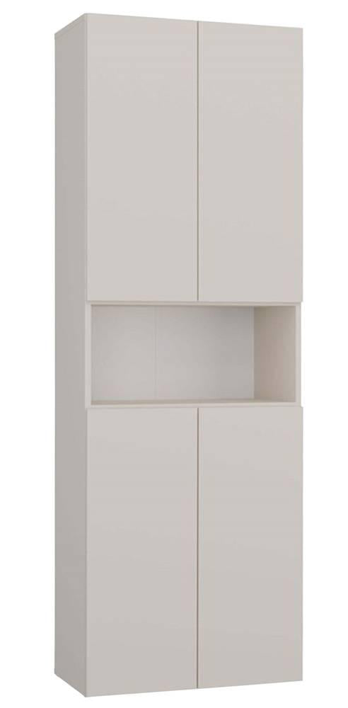 NADUVI Collection Badkamerkast Nolo met wasmand en open vak