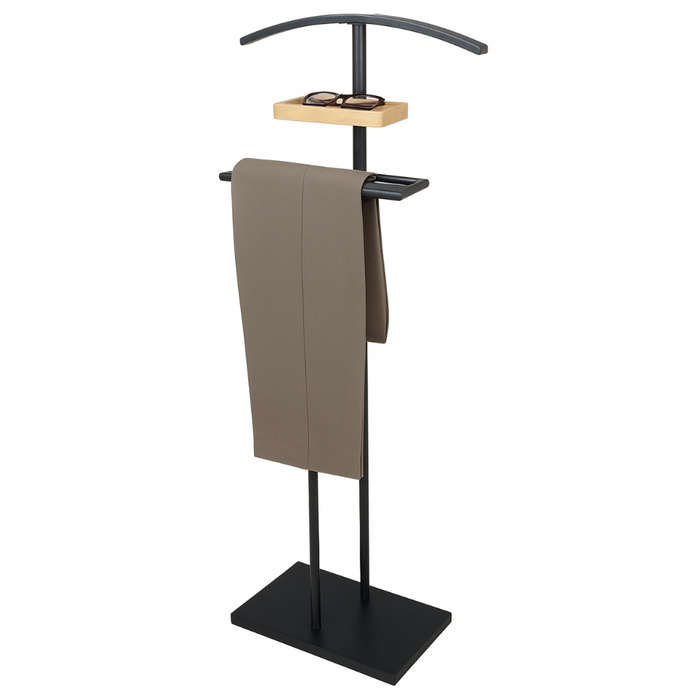 MISOU Dressboy Kledingstandaard Kledinghouder Zwart 114 cm Kledingr...