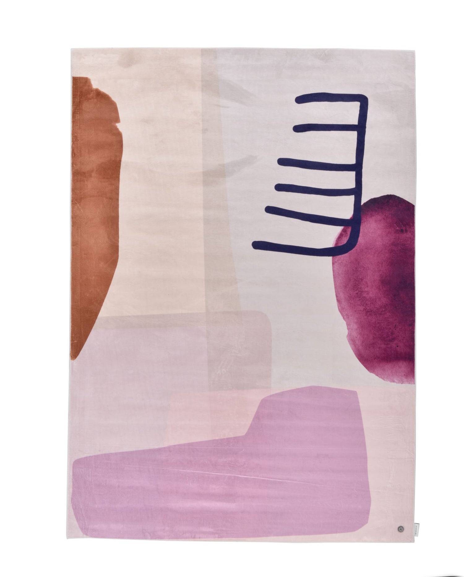 Tom Tailor Shapes Vloerkleed 160 x 230 cm - Rood
