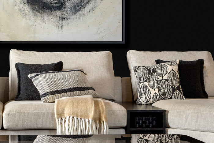 Dutch Decor kussenhoes OTIS - 45x45 cm Raven