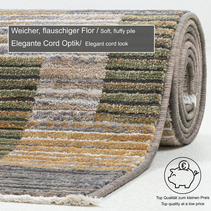 Gino Falcone Corduletta Vloerkleed 240 x 340 cm - Multicolor