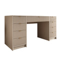 Meubella - Bureau Tavares 2 - Beige - 154 cm