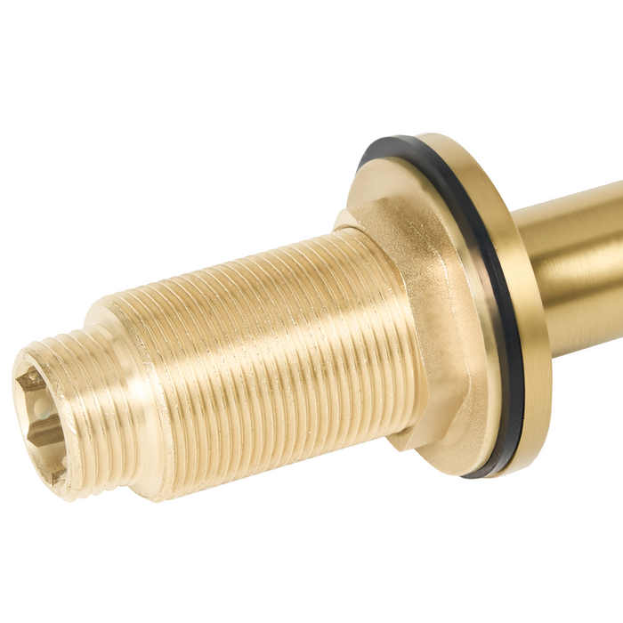 Beliani - PILCOMAYO - Wastafelkraan - Goud - Messing