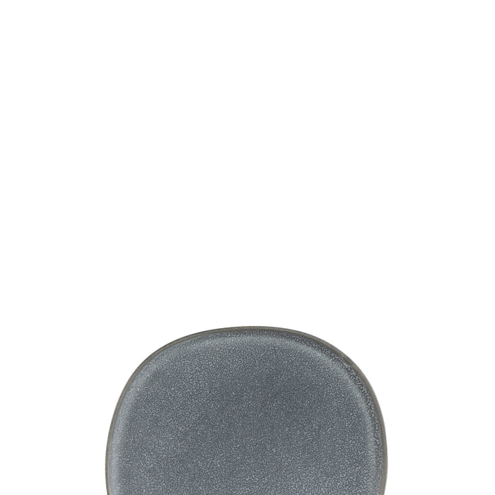 J-Line bord Louise - keramiek - grijs - medium - 6 stuks