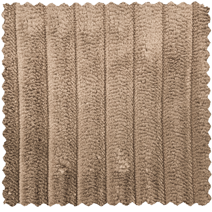 WOOOD Novi Chaise Longue Bank Rechts - Ribstof - Taupe