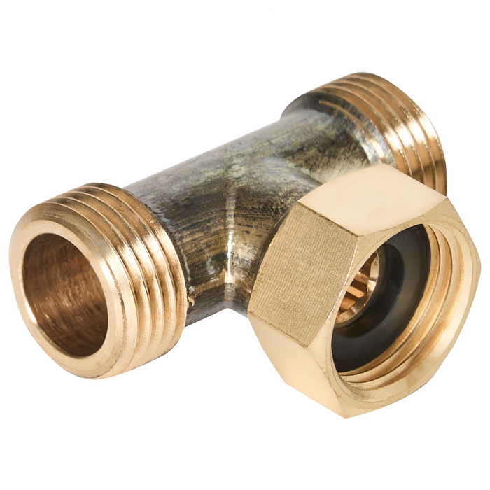 Beliani - PILCOMAYO - Wastafelkraan - Zilver - Messing