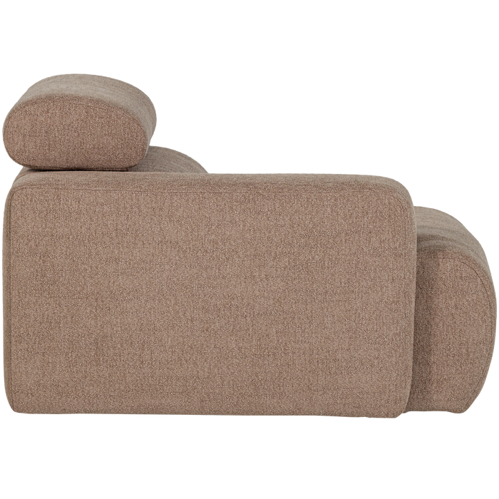 WOOOD Novi 1-Zits Element Bank Arm Links - Polyester - Taup