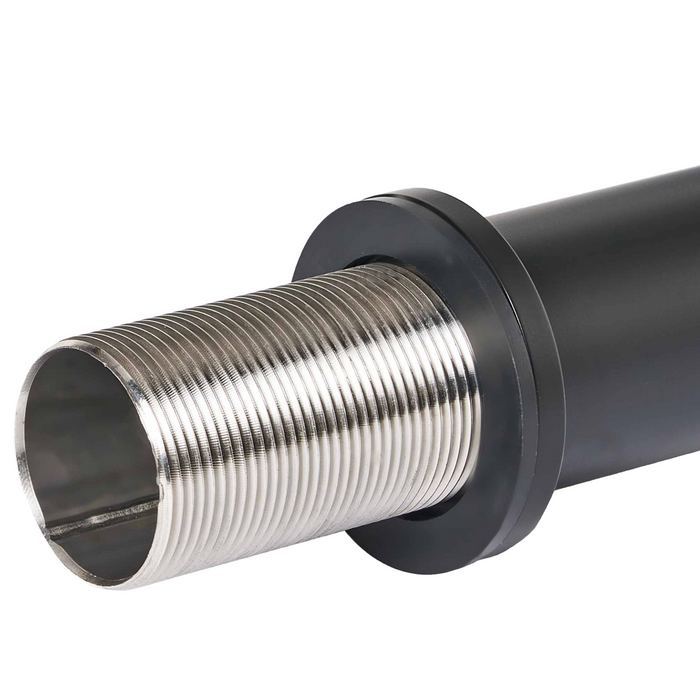 Beliani - COLHUE - Enkele wastafelkraan - Zwart - 30 cm - Messing