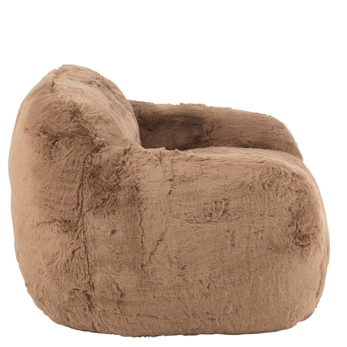 J-Line zetel Cutie - polyester - taupe - small