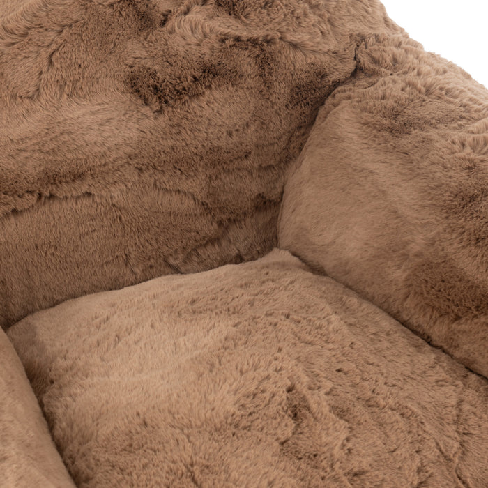 J-Line zetel Cutie - polyester - taupe - small