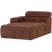WOOOD Novi Chaise Longue Element Arm Links - Ribstof - Terra