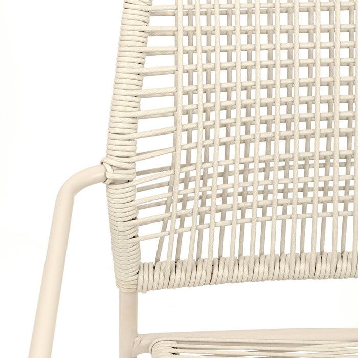 Kare Design Madagascar tuinstoel armleuningen - grijs