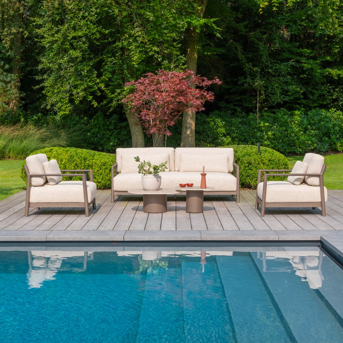 4-Seasons Capresi 3-zits loungebank - terre