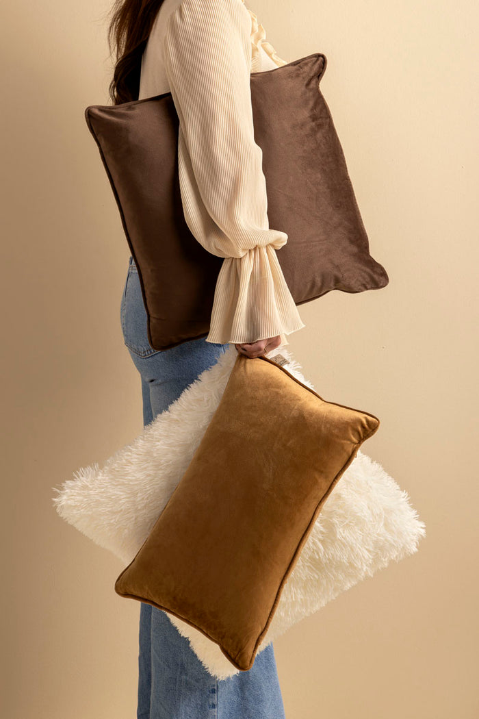 Dutch Decor sierkussen FINN - 30x50 cm Tobacco Brown